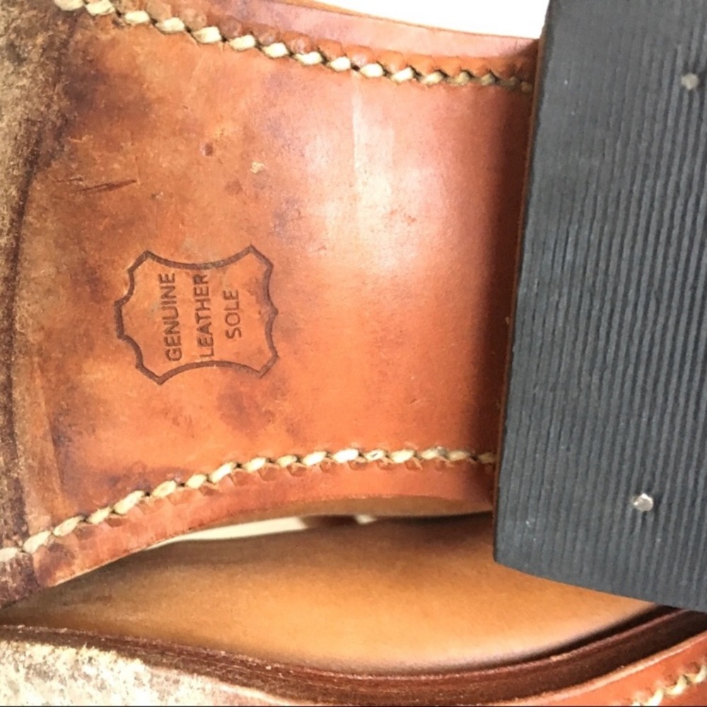 TONY MORA Tall Flat Leather Boots Brown 8 - Picture 9 of 10